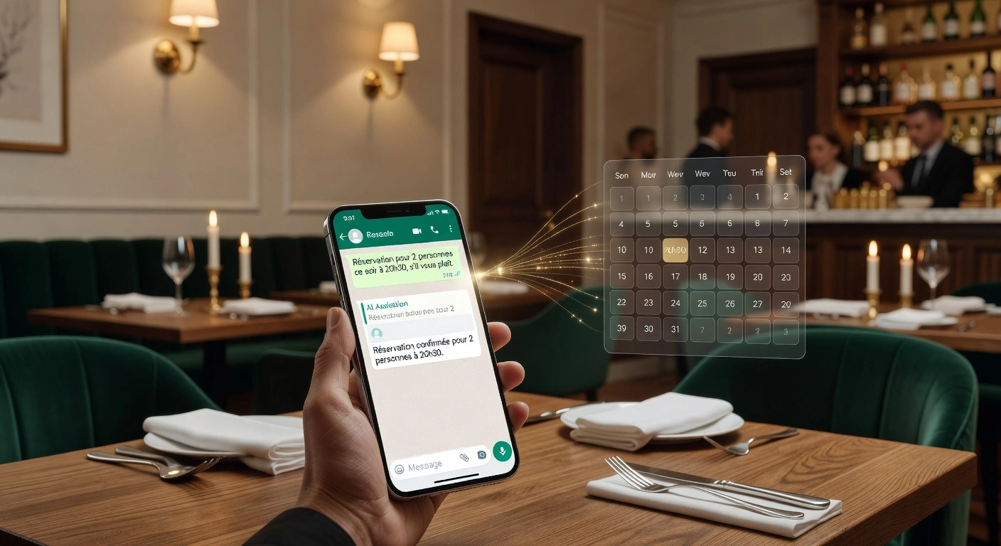 •	Réservation automatique restaurant : ce que l'IA peut faire pour vous