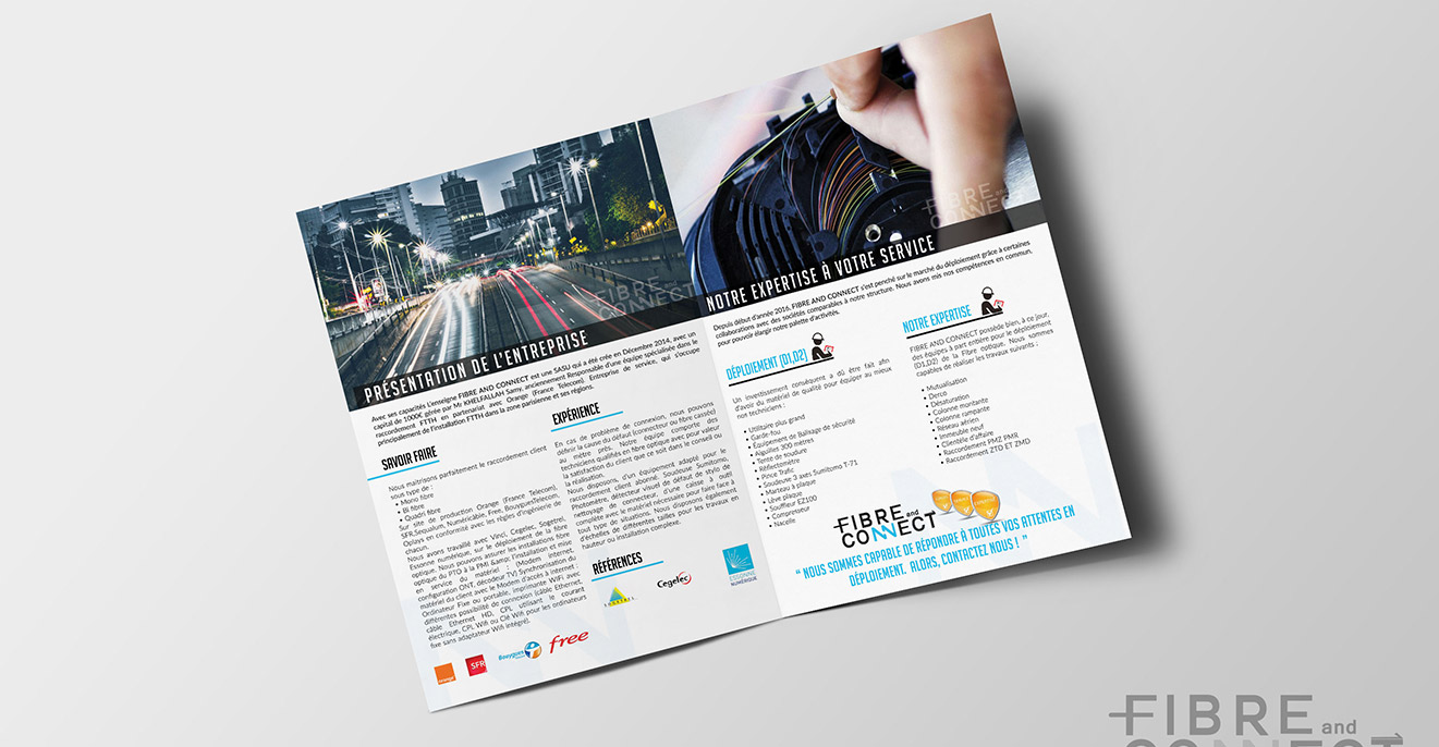 Aperçu Brochure pour Télécommunication